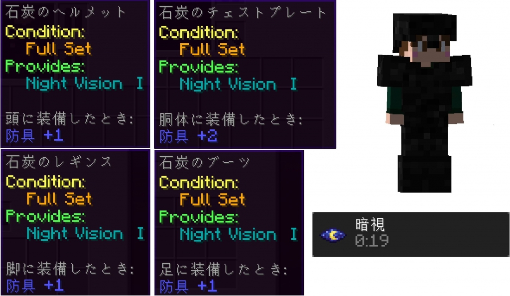 Armorplus 自分を守れ マインクラフトmod紹介 ゆしろごらく